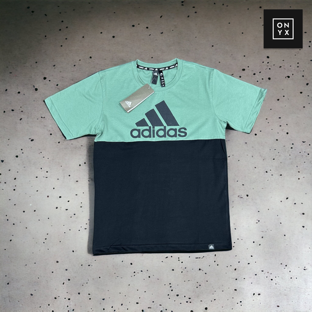 Футболка Adidas #4 • Черно-зеленый