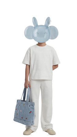 ZARA ОДНОТОННАЯ ФУТБОЛКА HEAVY JERSEY, ЭКРЮ