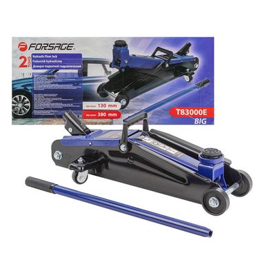 Домкрат подкатной гидравлический 2 т (h min - 130мм, h max - 380мм) Forsage F-T83000EBig(T82003)
