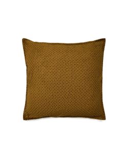 Zara Home наволочка декоративная из хлопка, горчичный, 45x45 см