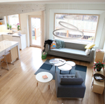 Pendant Led design lamp  Corona by SONNEMAN D40 (Black)