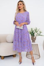 Платье Хелена (сирень) Р11-2075/2 Nikol (Акция)