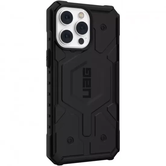 Чехол с поддержкой MAGSAFE Uag Pathfinder для iPhone 14 Pro 6.1", цвет черный (Black)