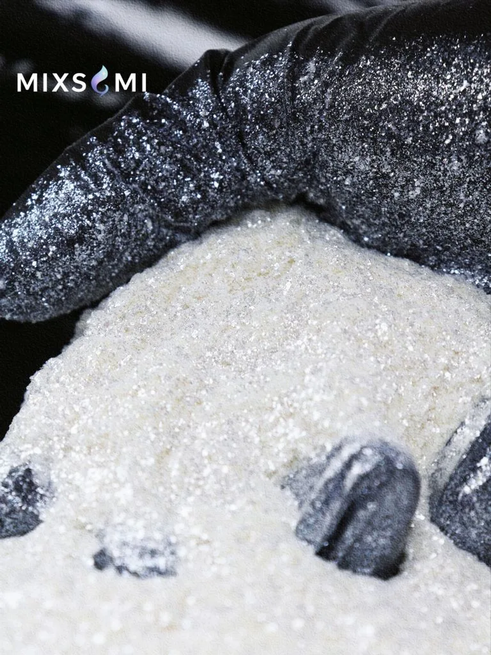 Премиум 9789 Белый жемчуг супер блеск (крупный) - сухой краситель