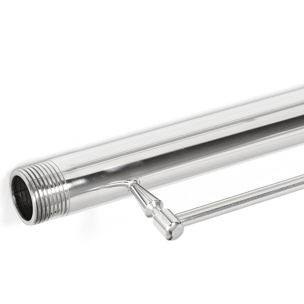 Полотенцесушитель П-образный, с полкой, 32х60х1", нерж сталь, с креп, Aquater, П1