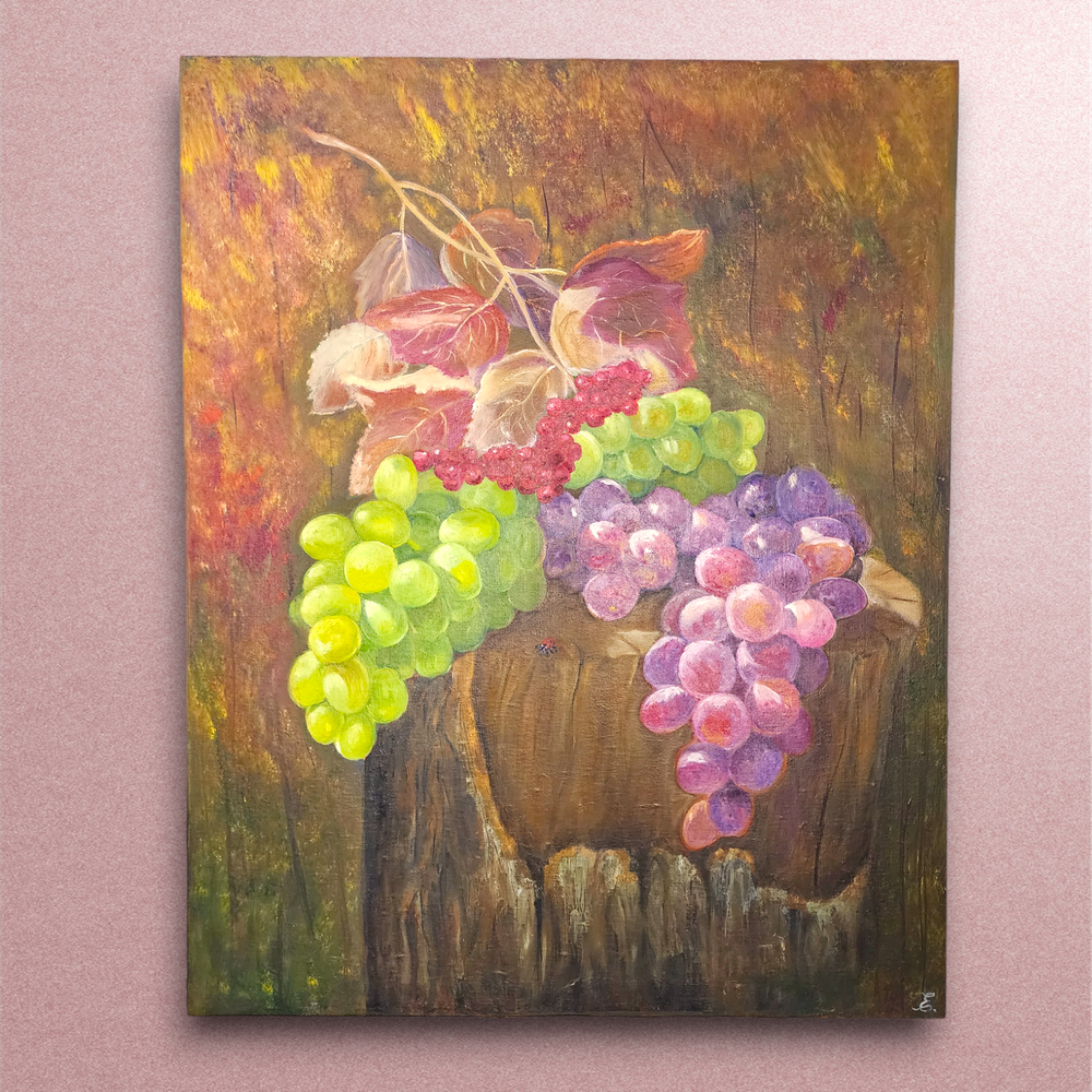 Картина «Краски осени» | Холст, масло 40х50 см | Художница Ефимова Ольга