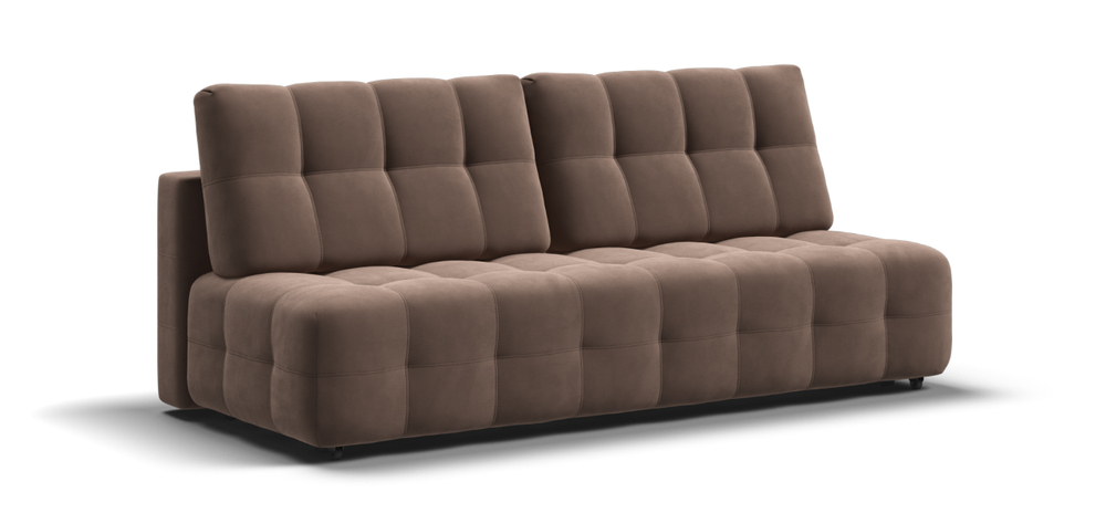 Диван Босс Мини Велюр Монолит мокко