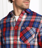 рубашка check flannel Tommy Jeans - разноцветная(DM0DM15114)