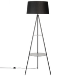 Citilux Рейнер CL806021 Торшер со столиком Чёрный
