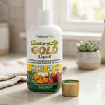NaturesPlus, Source of Life Gold®, жидкое средство с тропическими фруктами, 900 мл (30 жидк. унций)