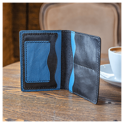 Кожаная обложка на паспорт «Шаманка» (фигура)