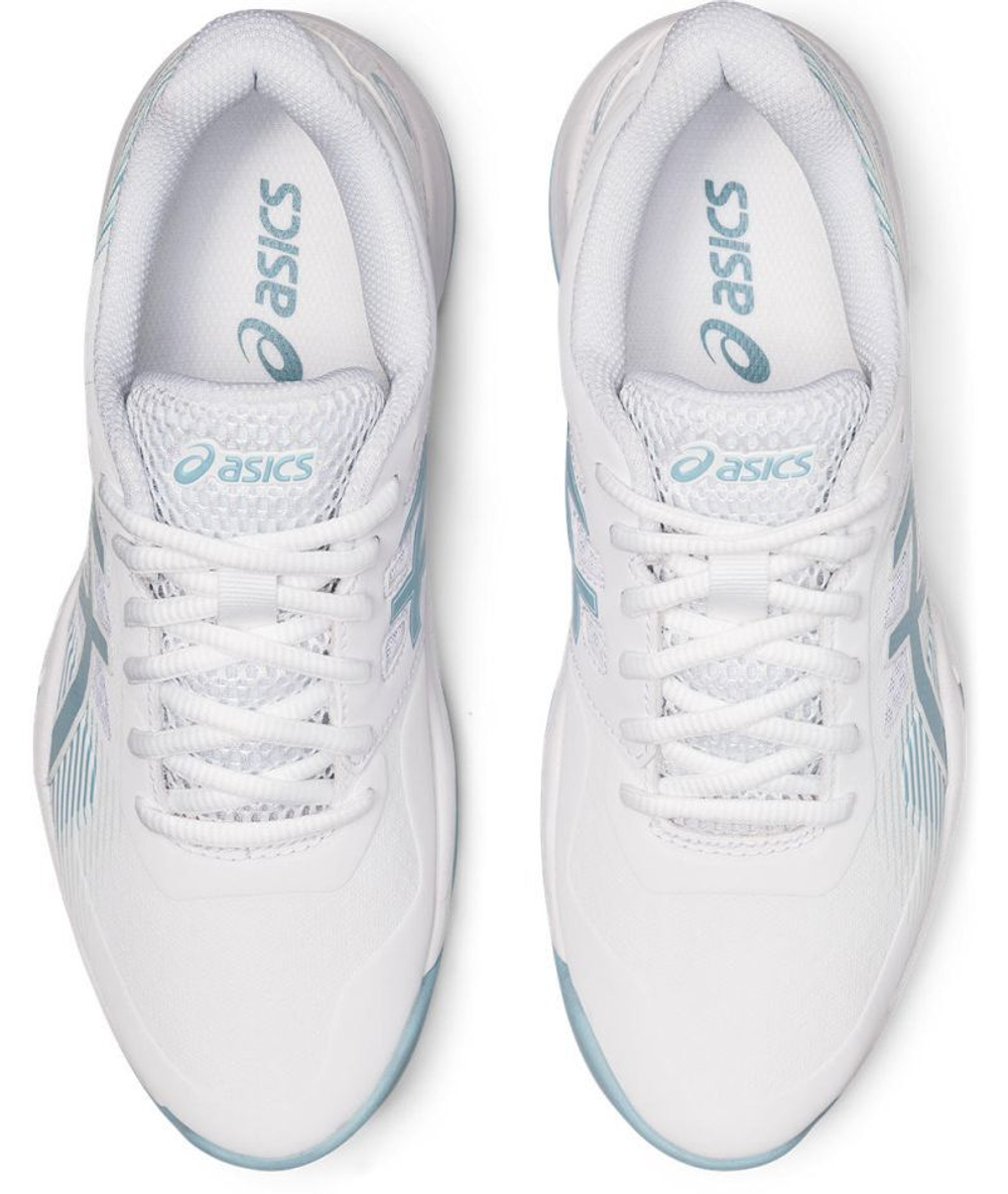 Женские Кроссовки теннисные Asics Gel-Game 8 Clay/OC - white/smoke blue