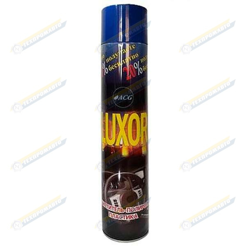 LUXOR 750мл полироль пластика ваниль 12 шт в упаковке