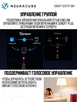 Умная Matter (WiFi) розетка Sonoff S61STPF (iPlug Gen2 S61s)