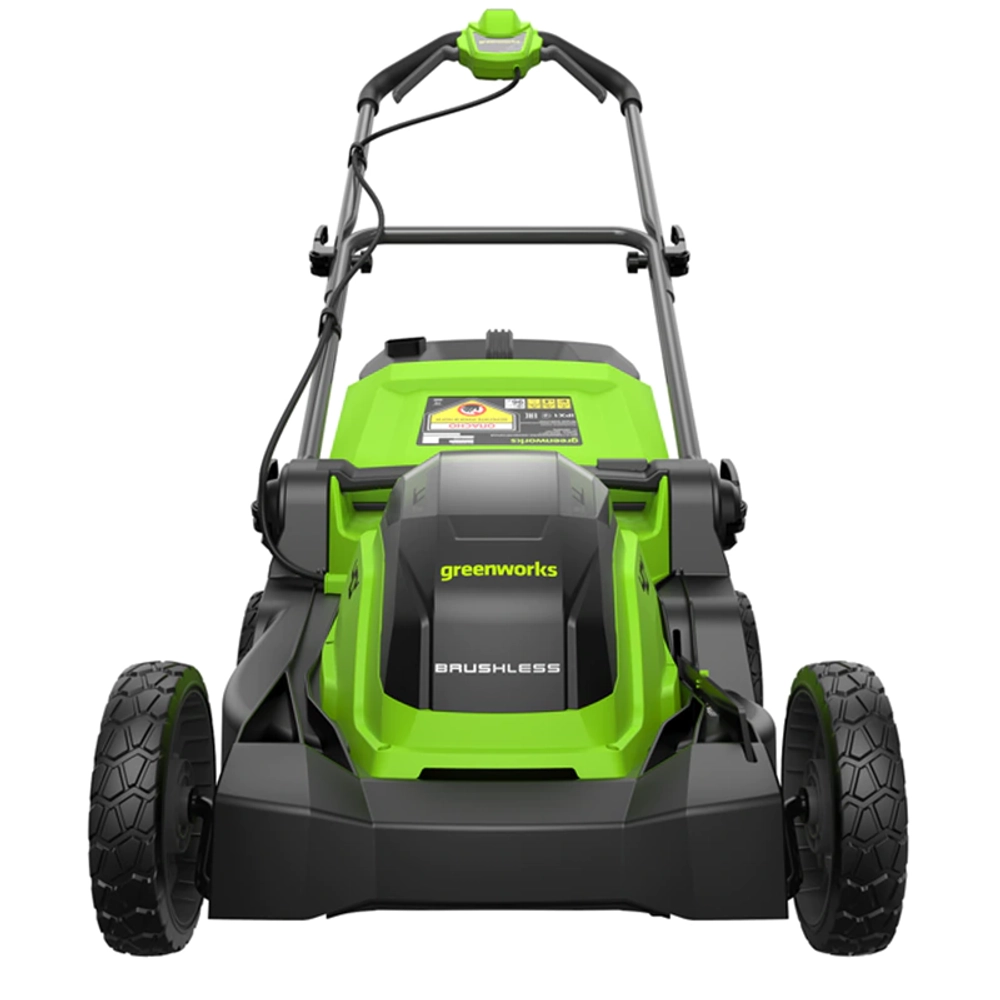 Аккумуляторная газонокосилка Greenworks GD40LM411K8 40В (1 x 8 Ач, ЗУ) нож 41 см, 2521007U8