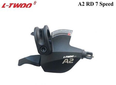 Рукоятка переключения передач правая L-TWOO, триггер, 7 скор., SL-V4007-7W, A-2