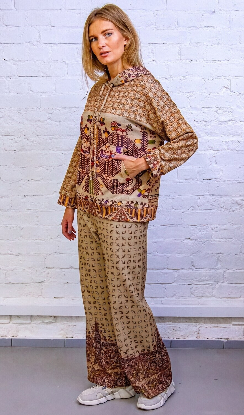 Широкие брюки "Оберег"