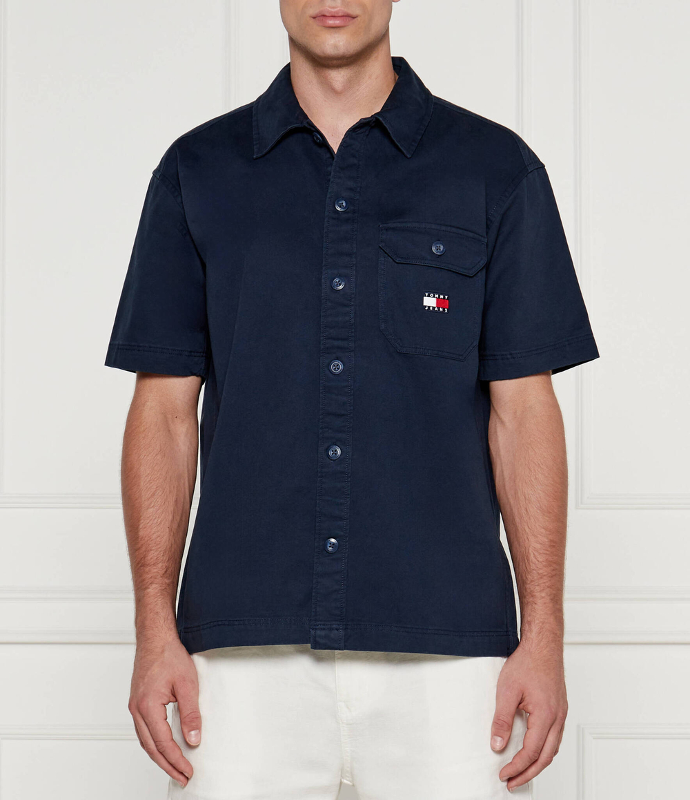 Рубашка Tommy Jeans - темно-синий(DM0DM18969)