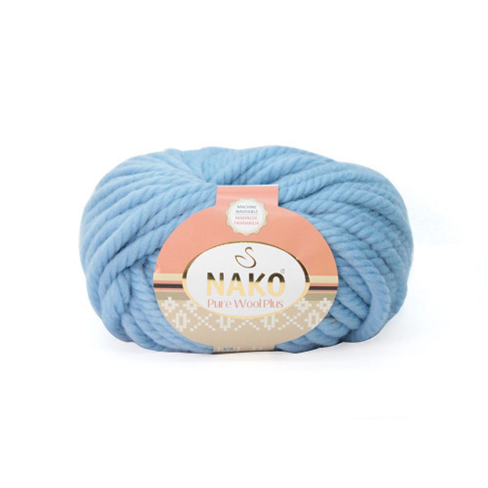Пряжа Nako Pure Wool Plus (01579) Пряжа Nako Pure Wool Plus (01579)