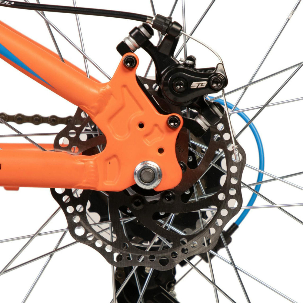 Подростковый велосипед Novatrack Extreme Disc 21 sp. 24" (2024)