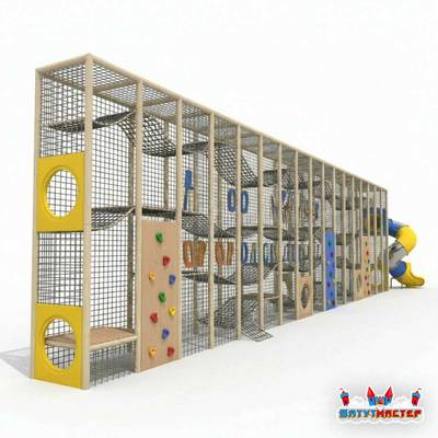 Плоский игровой комплекс «Маршрут Чемпионов», 22×3,5×5 м