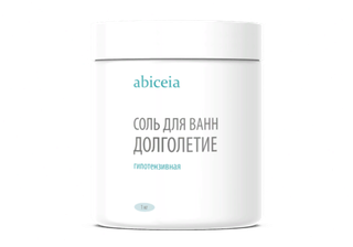 Соль для ванн Абицея Долголетие (гипотенз.)