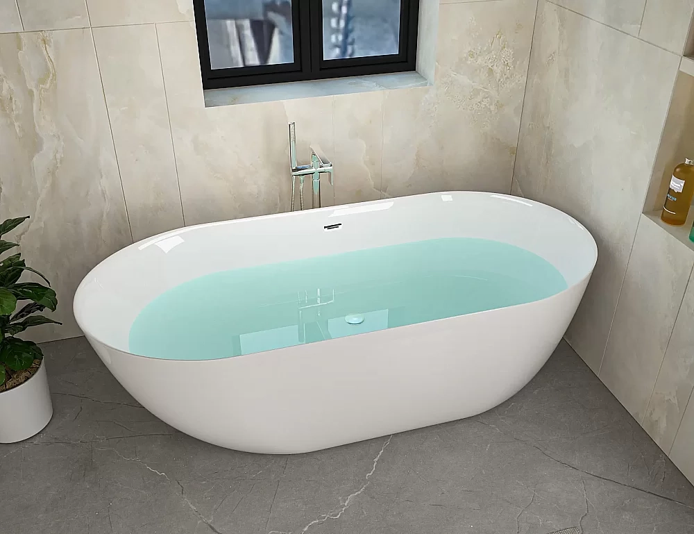 Ванна акриловая CeruttiSpa COMO 9900 150x75 белая