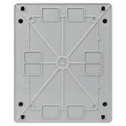 Корпус пластиковый навесной ЭРА COMFORT ЩРН-П-18 IP41 прозрачная крышка белый | Корпуса пластиковые модульные