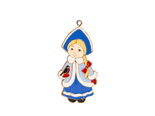 Елочная игрушка Снегурочка