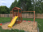 Детская площадка Савушка Мастер 5 (Махагон)