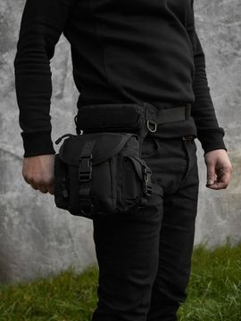 Сумка на бедро "SIDE KICK" black