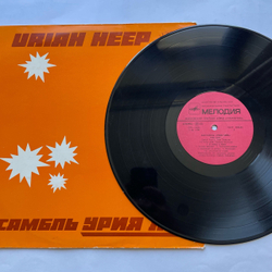 Винтажная виниловая пластинка LP Uriah Heep, Урия Хип, Ансамбль Урия Хип (СССР 1980)