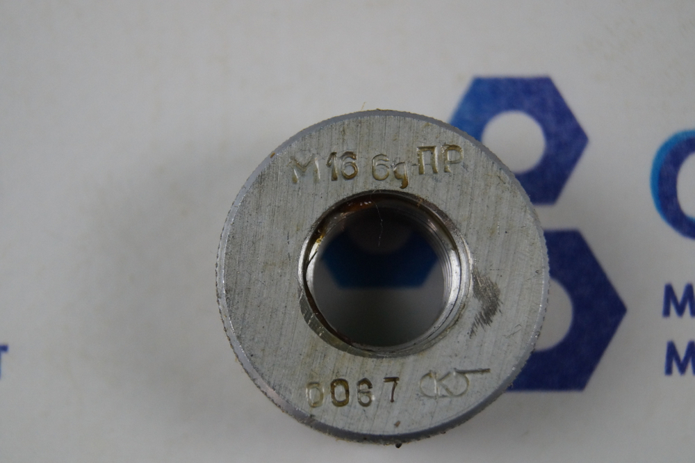 Калибр-кольцо М16 6g ПР