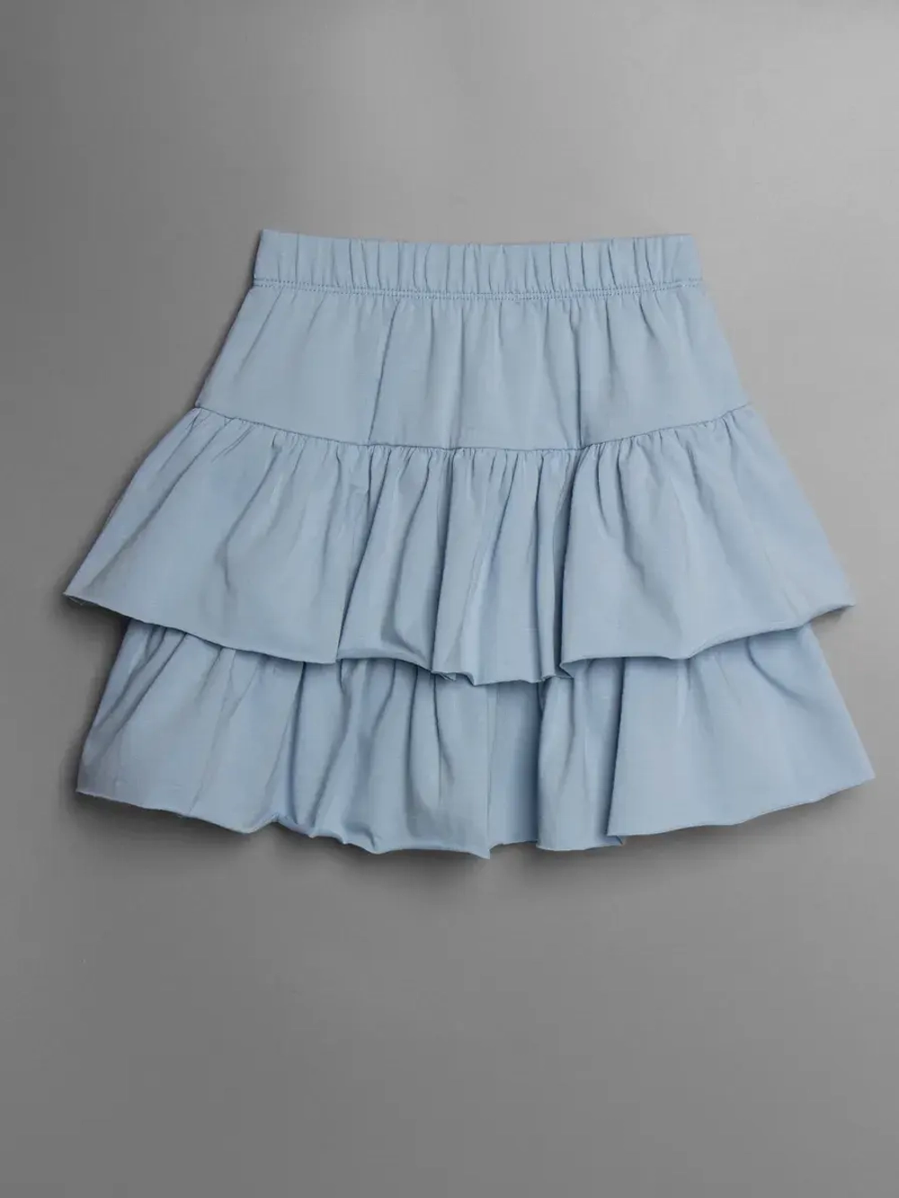 Летний костюм для девочки, лонгслив и юбка