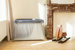 Детская люлька-кроватка-манеж Beaba Lit Parapluie 3 в 1 946001 MINERAL GRIS