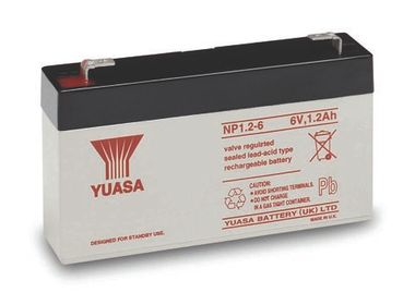 Аккумуляторы YUASA NP 1.2-6 - фото 1