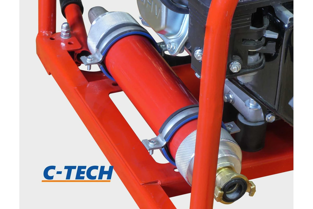 Противопожарная установка высокого давления C-TECH 150 бар, до 800 л/ч, 7 лс