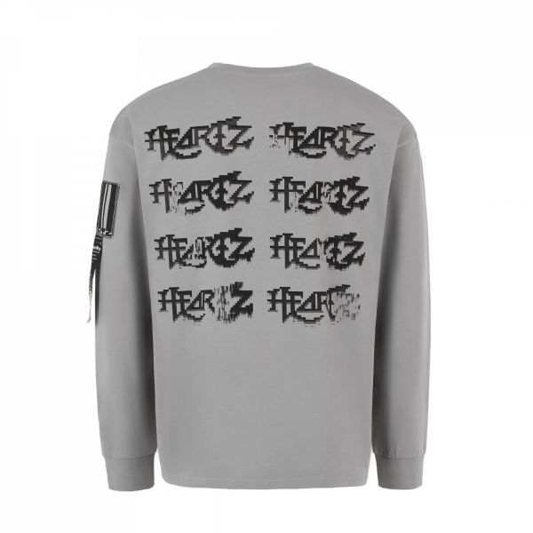 Лонгслив The Castle Boxy Серый - фото 2