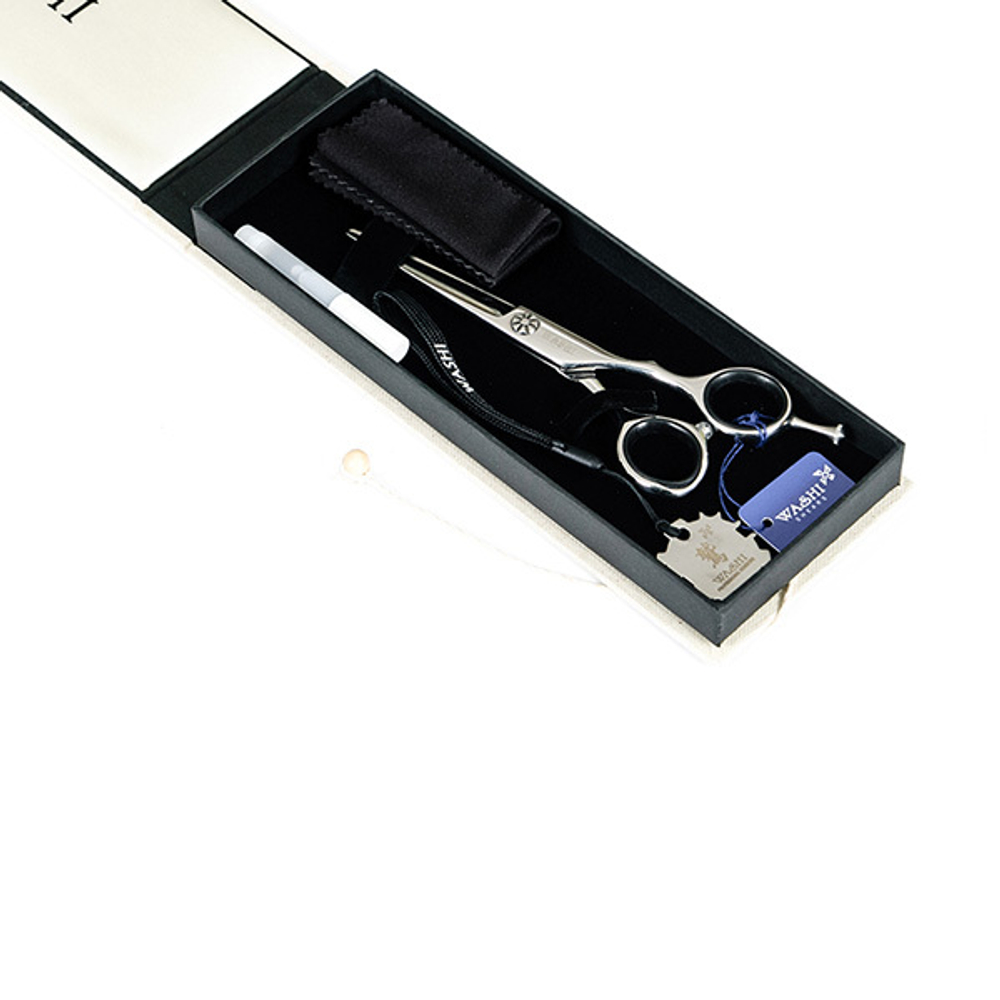 Ножницы парикмахерские для слайсинга 5.5" Washi Saab Cross