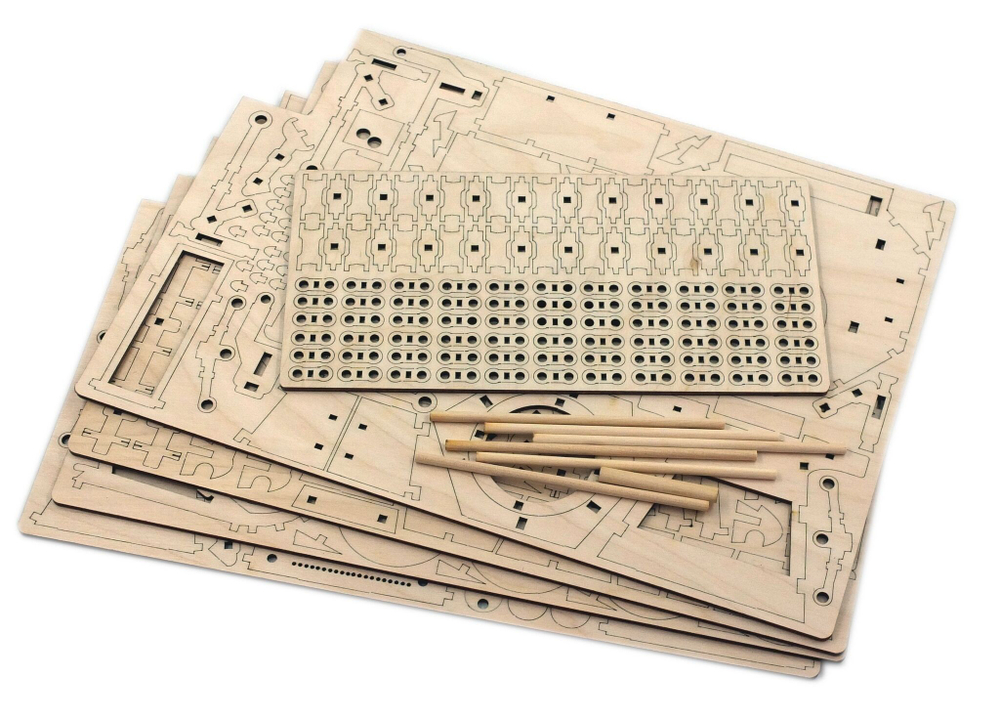 Конструктор из дерева "Армия России" Танк Т-18 (МС-1)