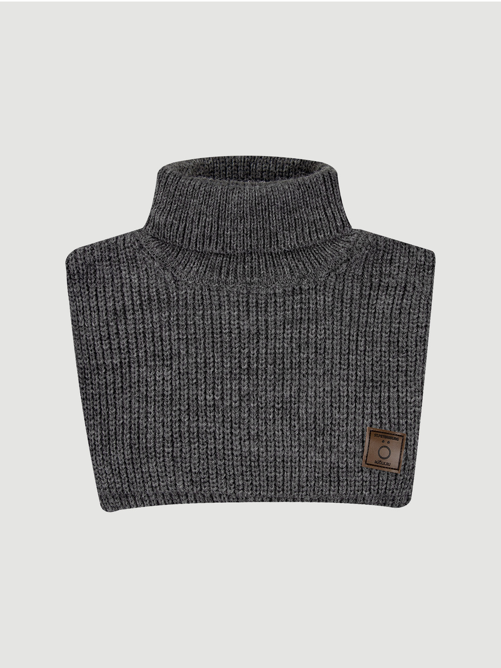 Манишка Серый меланж