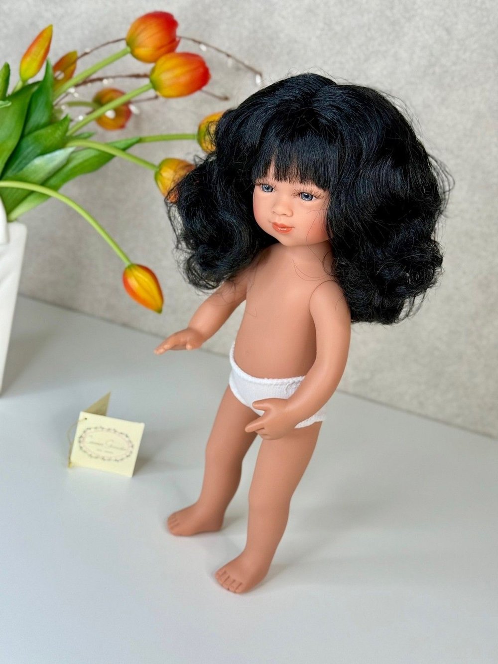 Кукла D Nenes виниловая 34см Celia без одежды (022269W)