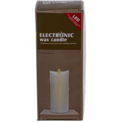 GAEM Изделие декоративное "Свеча" (подсвет, AAAх3 н/п) L7,5 W7,5 H20 см