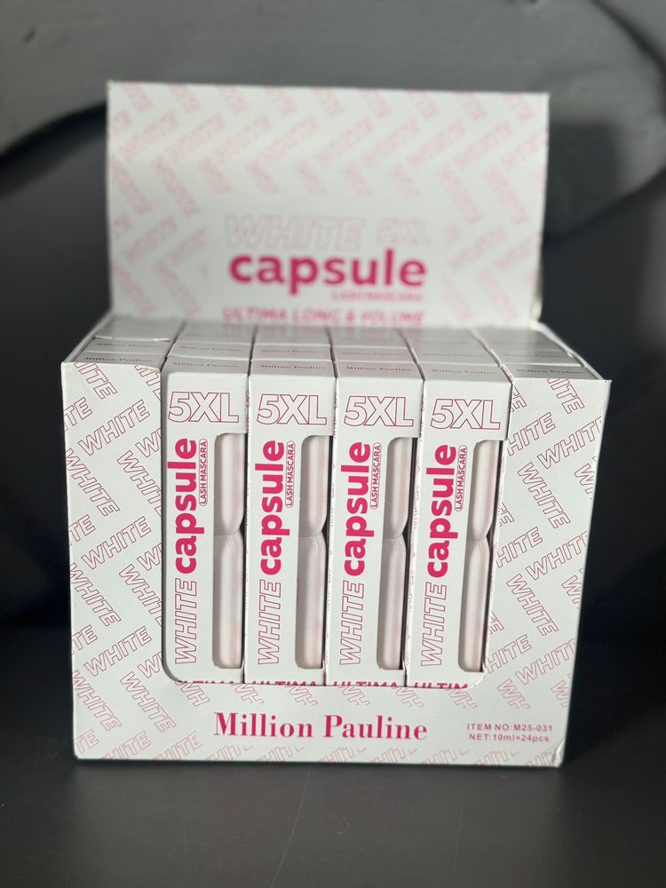 Тушь для ресниц белая "Capsule"