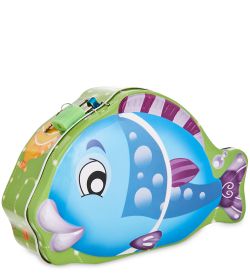 BX- 77/1 Металлическая копилка «Рыба»