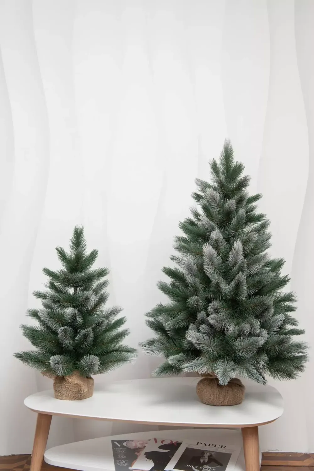 Настольная елка "Сибирский кедр" (леска) высота 60 см / 90 см