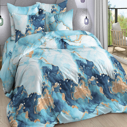 Комплект постельного белья "ВЛ. ПАНДОРА", поплин Премиум, 100% хлопок.