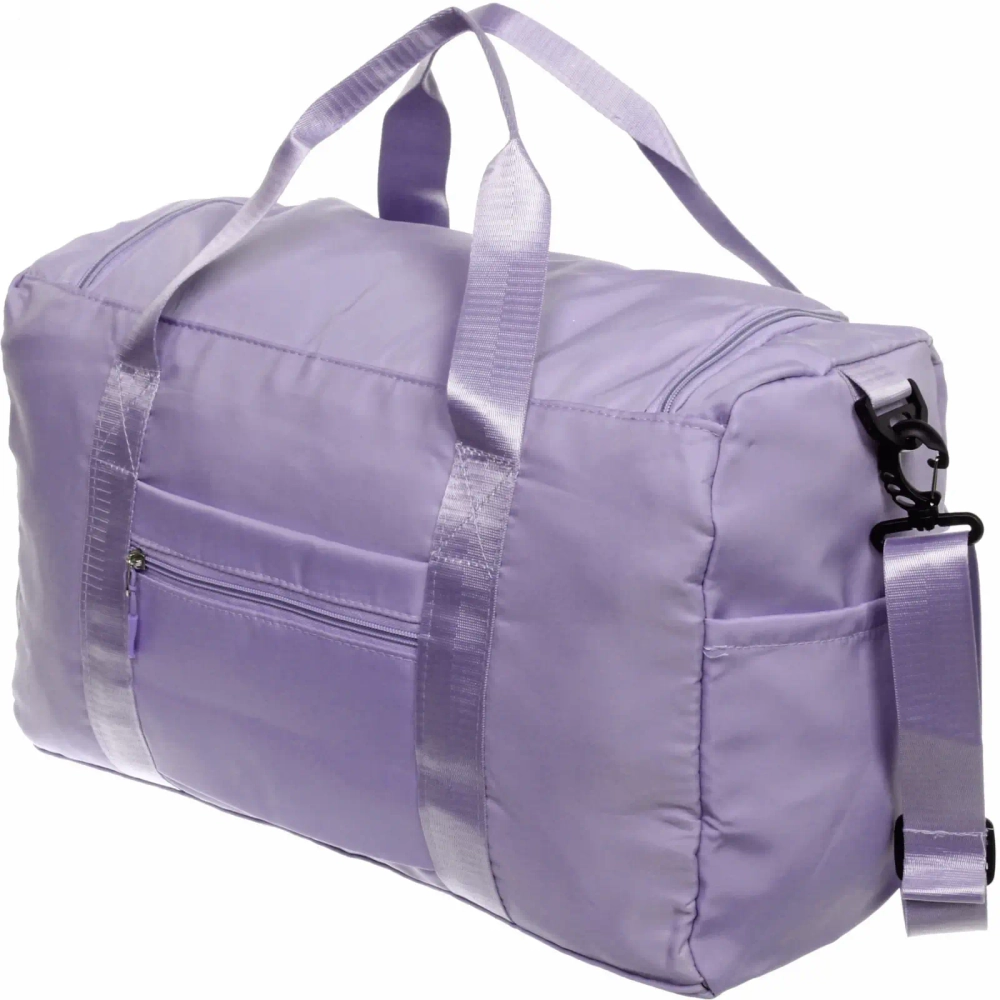 Сумка спортивная «City-sport», водонепроницаемый отдел + 2 кармана + отдел под обувь, цвет сиреневый, 49*21*29см