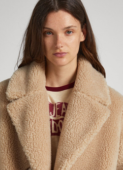 Пальто женское PEPE JEANS SHEEPSKIN COAT