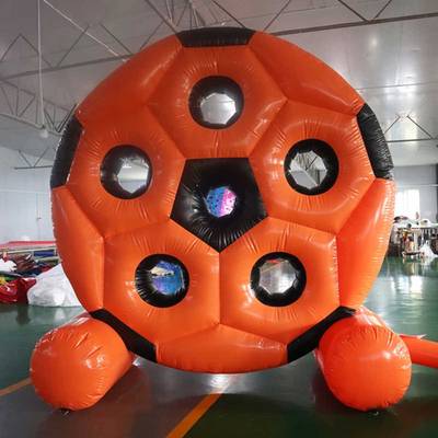Надувной футбольный дартс «Гол» на подкачке, диаметр 3 м, размер 3×1,5×3 м